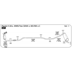 SIL POST PANDA II 1.2 4WD