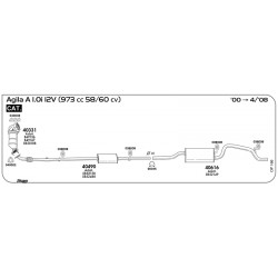 40616 SIL.POST.OP AGILA 1.0...