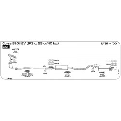 40683 SIL.POST.OP CORSA B...