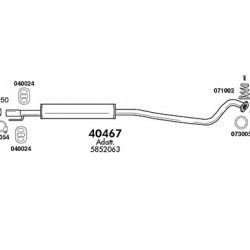 SIL.CENTR ASTRA 1.4 16V 1.6 8V