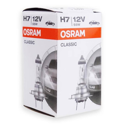 LAMPADE OSRAM CLASSIC H7 12V 55W