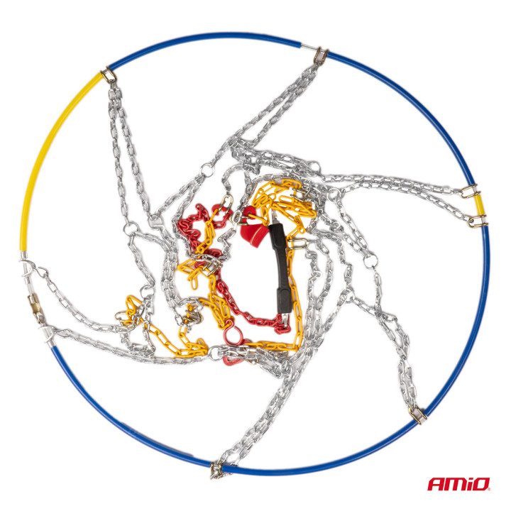 Catene da neve Ö-Norm 9 mm + SAC KNS-80  N