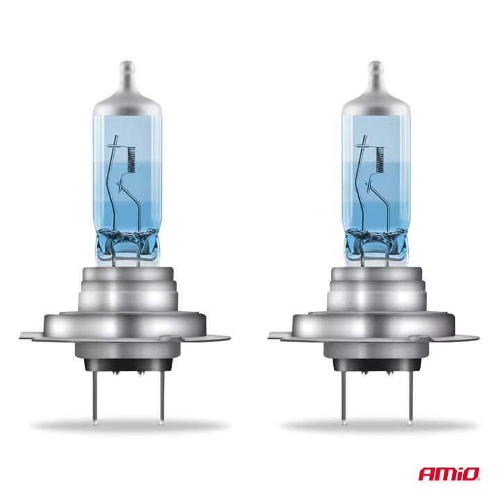 Lampade H7 12V 55W PX26d COOL BLUE  -coppia-