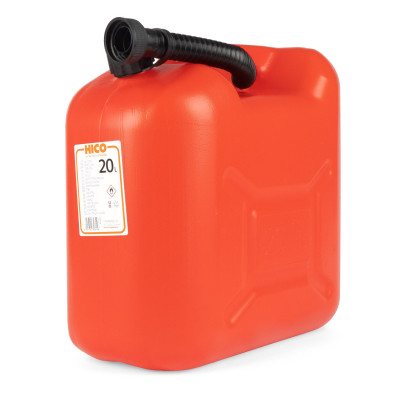 Tanica di carburante in plastica, ROSSA 20L