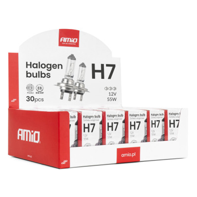 Lampade sfusa H7 12V/55W filtro UV 30 pezz