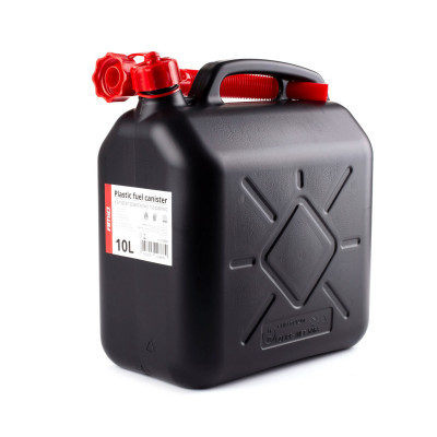 Tanica per carburante in plastica AMiO, nera, 10 l