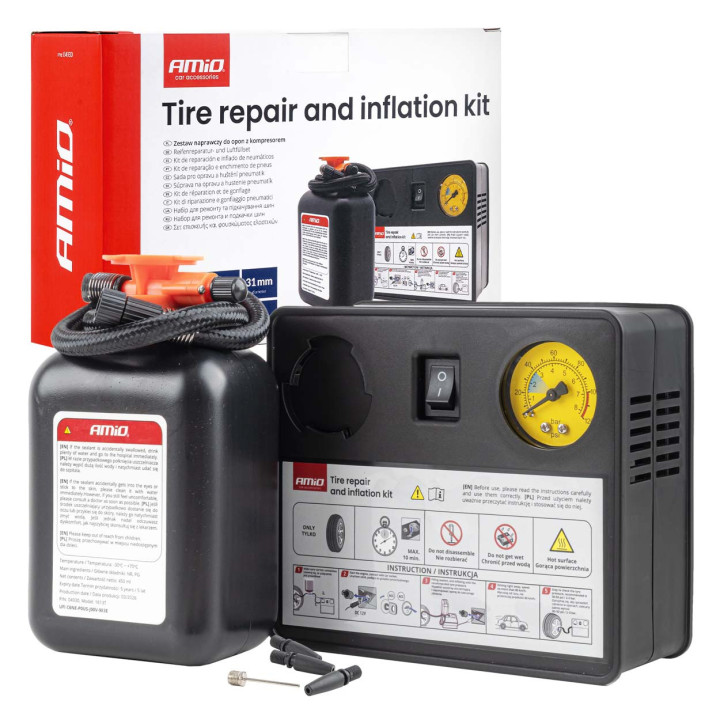 Riparaz gonfiag pneumatici  Kit cilindro da 31 mm