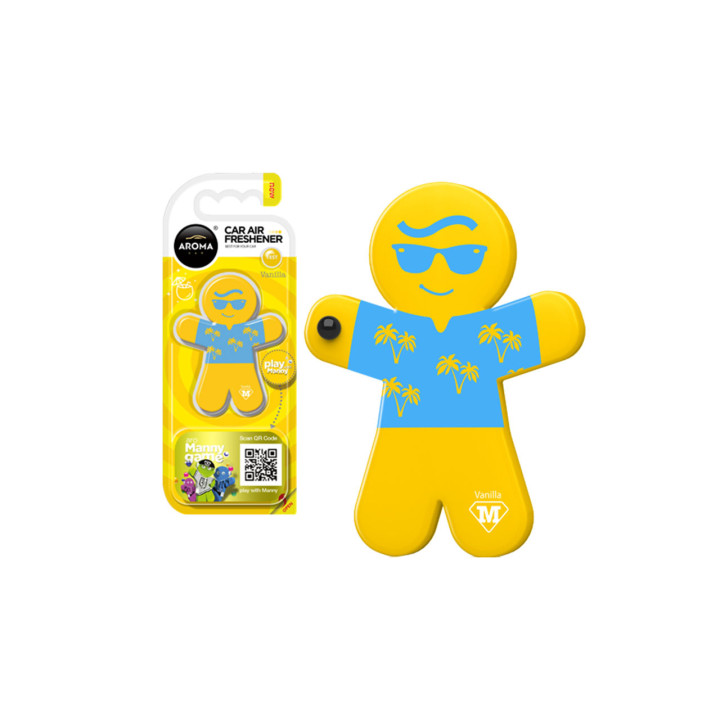 Deodorante per auto AROMA CAR MANNY - Vaniglia
