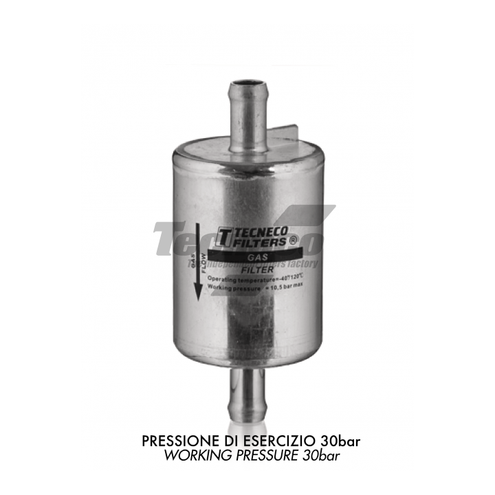 GAS46001 FILTRO GAS 30 BAR