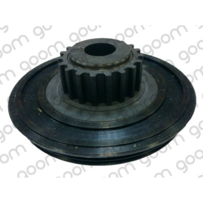 Puleggia cinghia, Albero a gomiti