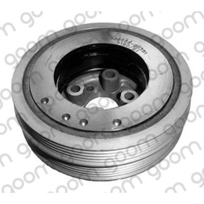 Puleggia cinghia, Albero a gomiti