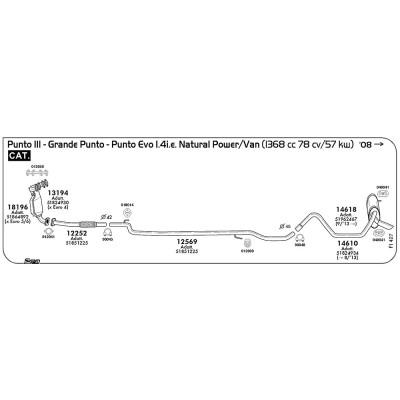 14610 SIL.POST. GR. PUNTO NATURAL POWER