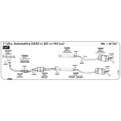 16659 GR.MARMITTA Y 1.1/1.2/1.4