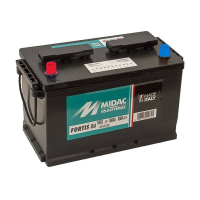 100 AH 800A + SX TIPO FURGONE SERIE FORTIS