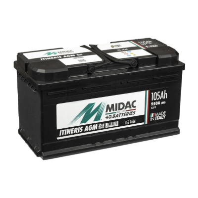 105AH 950A S/STOP AGM SERIE ITINERIS
