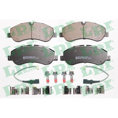 PATTINI FRENO TRANSIT C/SPIA