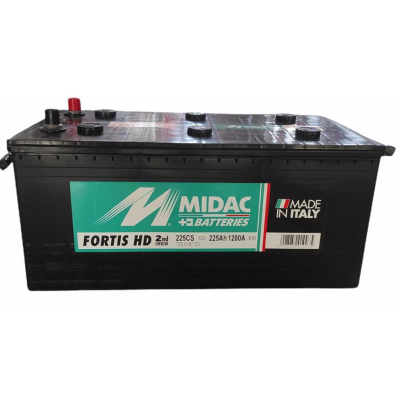 BATTERIA 225CS 225AH FORTIS HD + SX 1200A
