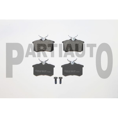 SP634 PASTIGLIE POST. AUDI A1/VW GOLF IV WVA 20960