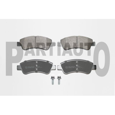 5SP802 PASTIGLIE ANT. C3 - 207 PEUGEOT