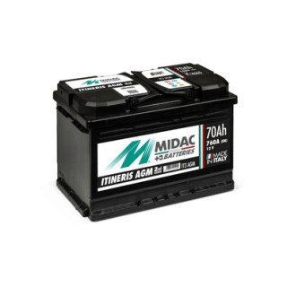 60AH 680A DX AGM SERIE ITINERIS