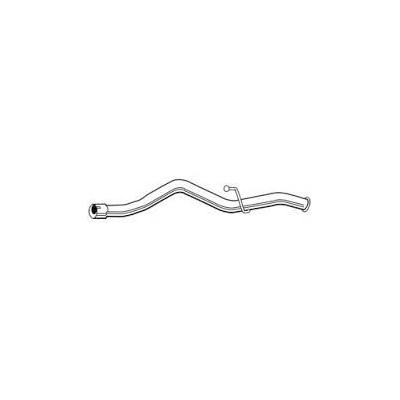 25735 TUBO SCARICO POST FORD TRANSIT 2.4 DI/