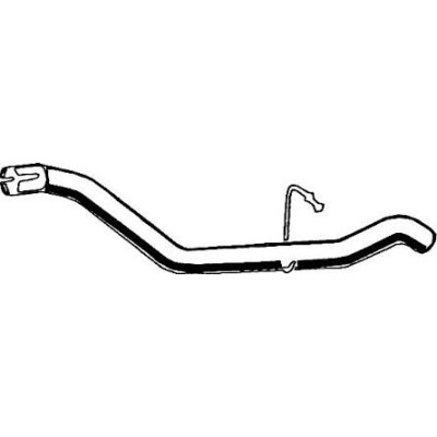 25716 TUBO POST.FORD FOCUS 1.8 TDI SW