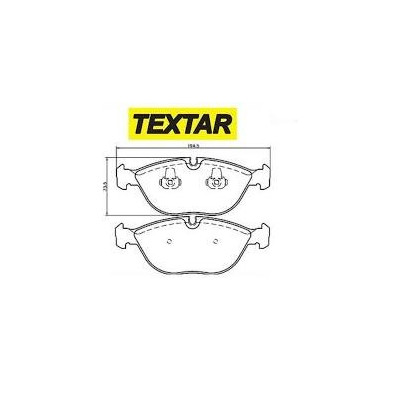 5SP881 PASTIGLIE TEXTAR ANT BMW - MERCEDES