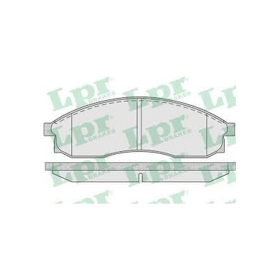 5SP942 PASTIGLIE ANT. NISSAN WVA 23086